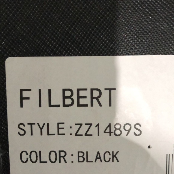 Zanzara Filbert Black Leather Loafer Shoes - Picture 9 of 9